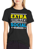 Extra Ordinary Social Worker Graphic Tee product image 1
