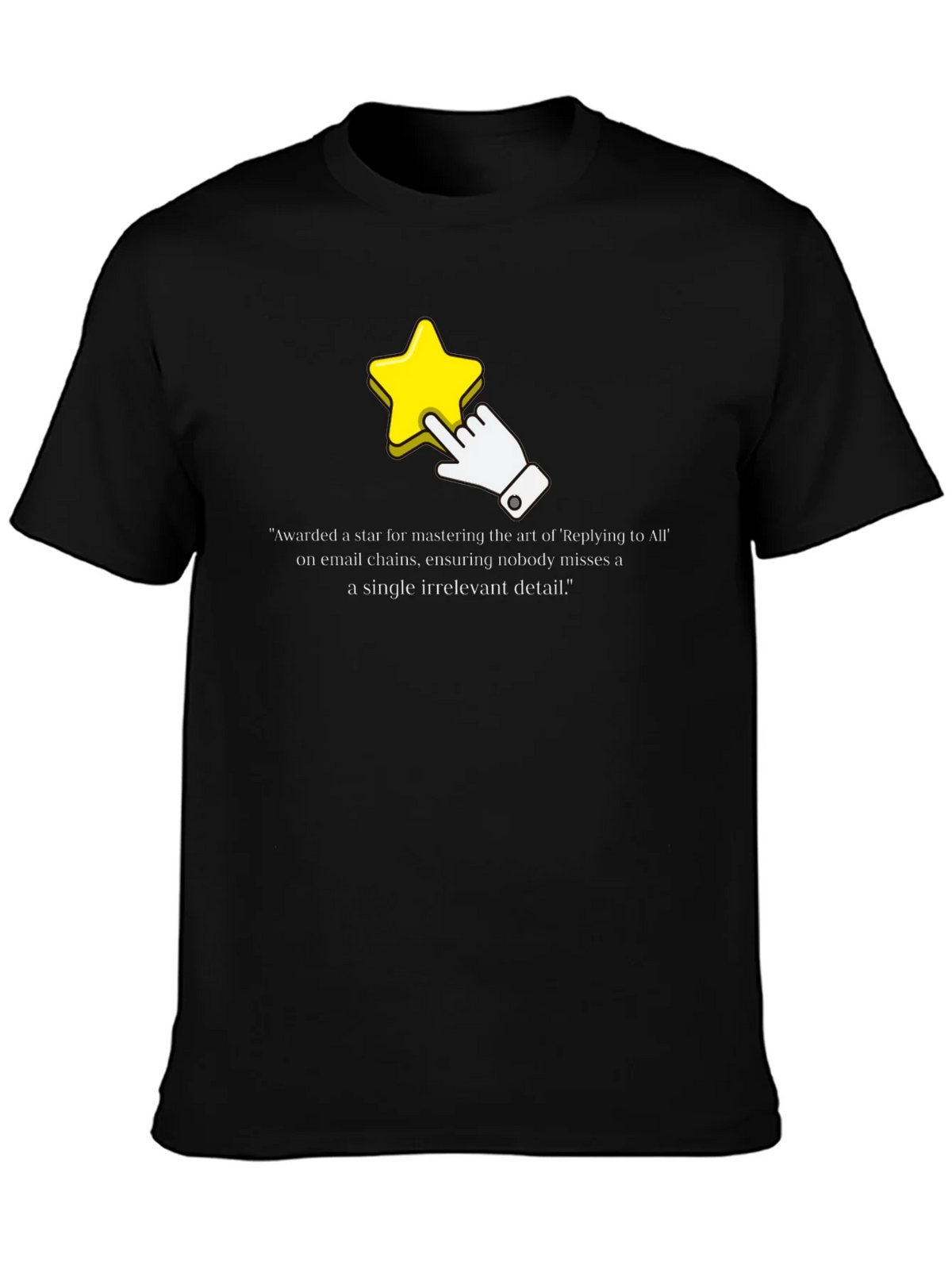 Reply All Master T-Shirt - Funny Email Humor Tee product image 3