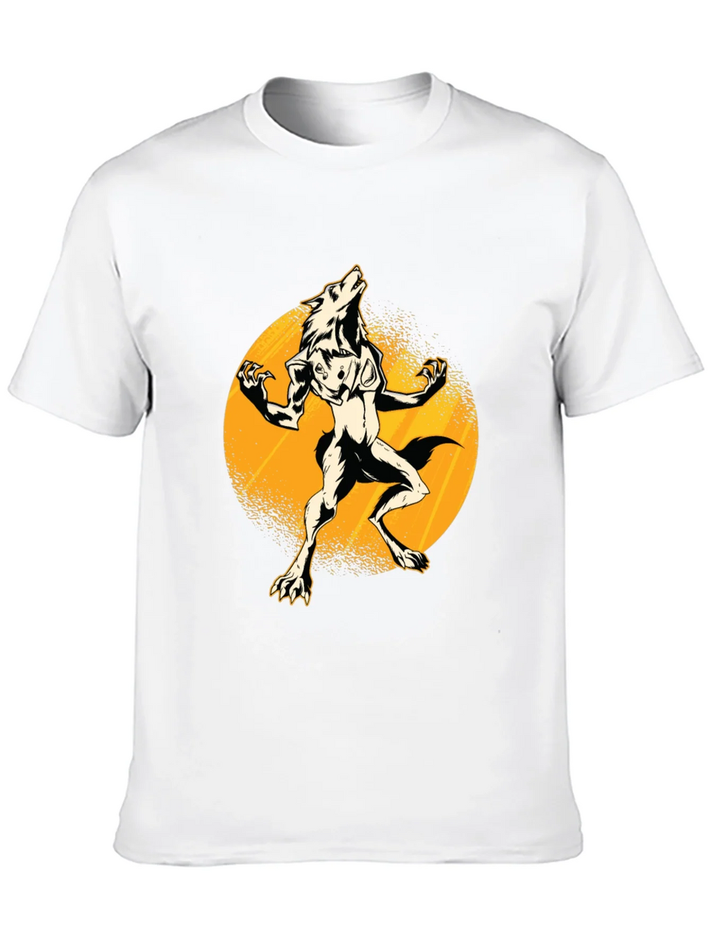 Werewolf Moon Black T-Shirt product image 9