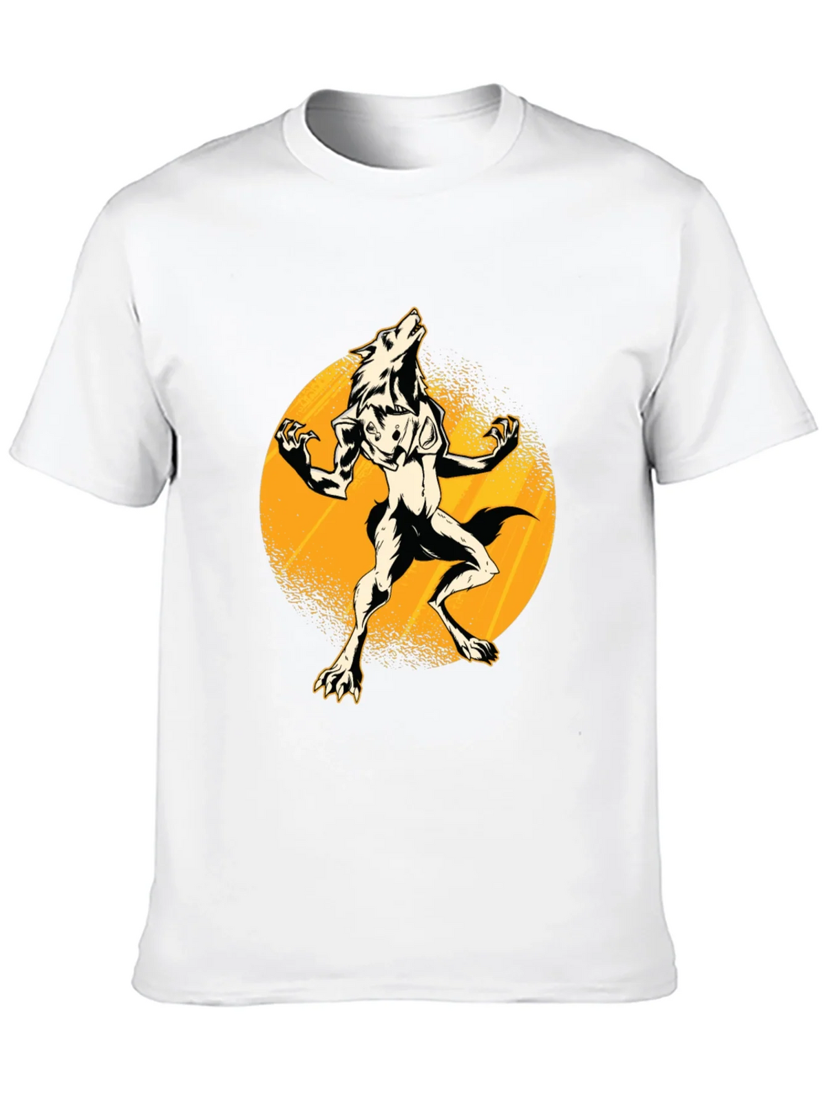 Werewolf Moon Black T-Shirt product image 9