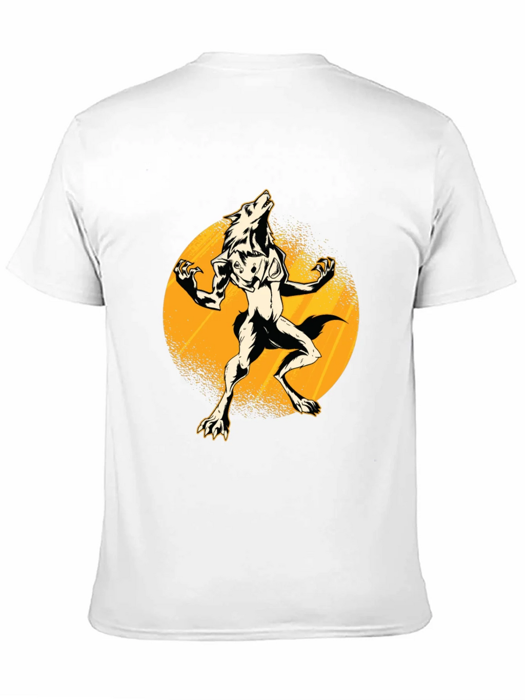 Werewolf Moon Black T-Shirt product image 10