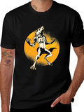 Werewolf Moon Black T-Shirt product image 1