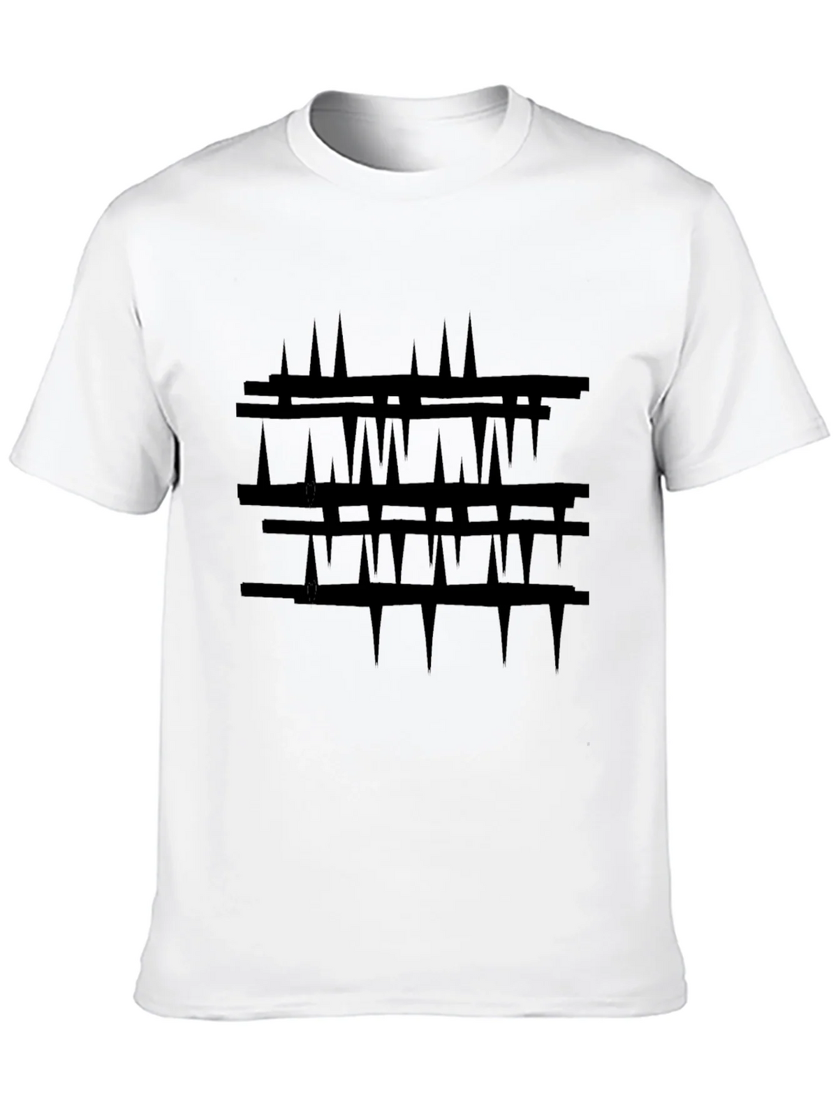 Abstract Black Graphic Tee - Modern Art Shirt product image 9