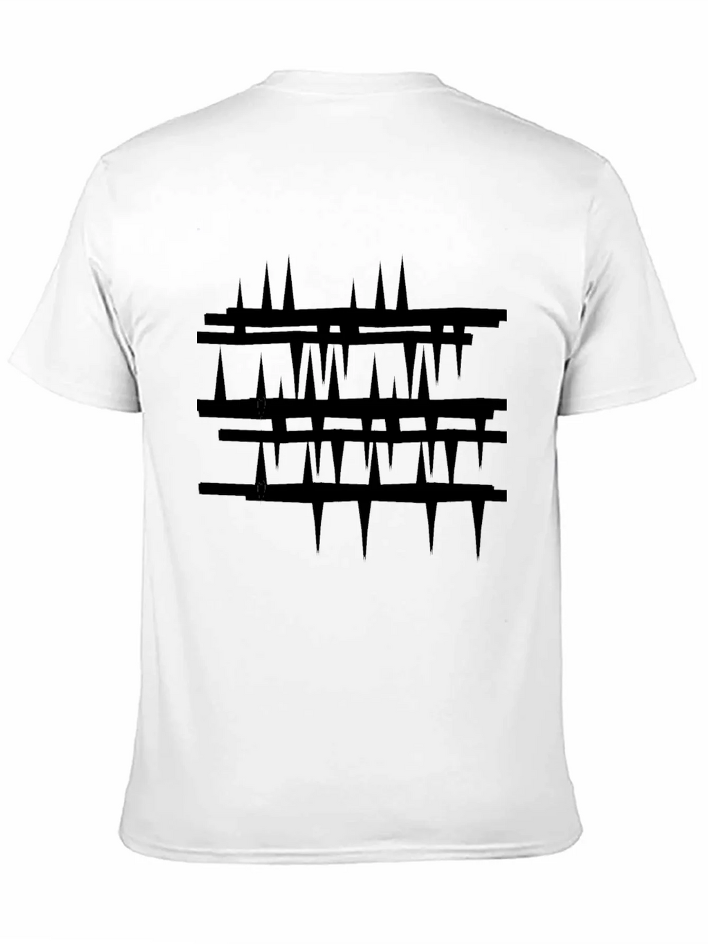 Abstract Black Graphic Tee - Modern Art Shirt product image 10