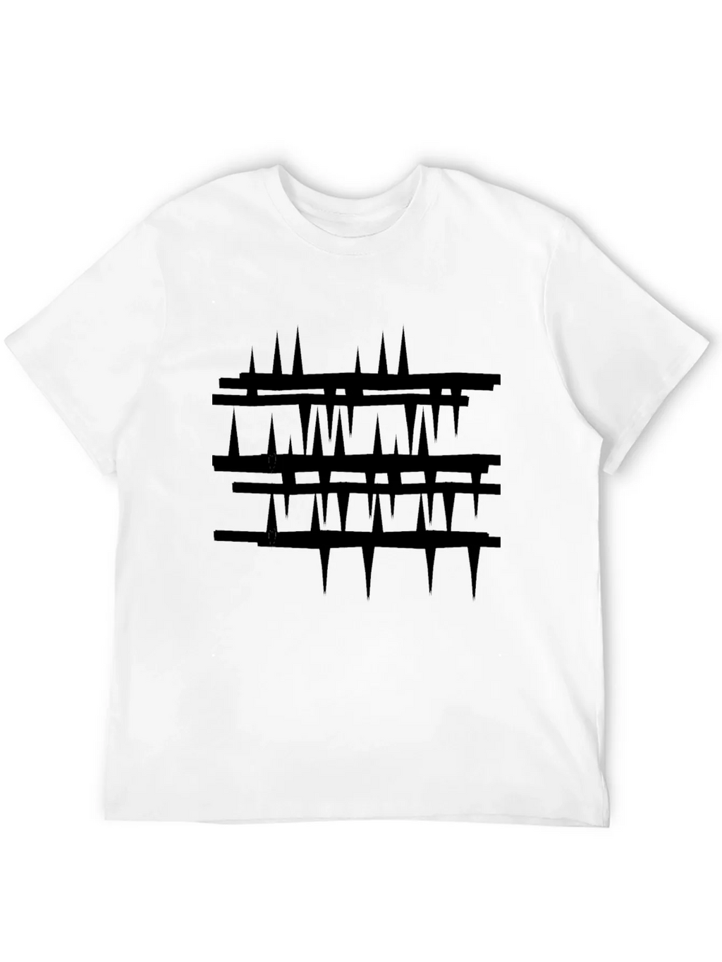 Abstract Black Graphic Tee - Modern Art Shirt product image 11