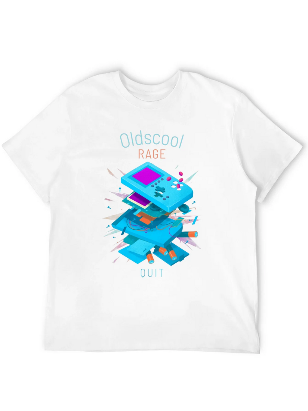 Oldschool Rage Quit T-Shirt - Retro Gamer Style product image 10