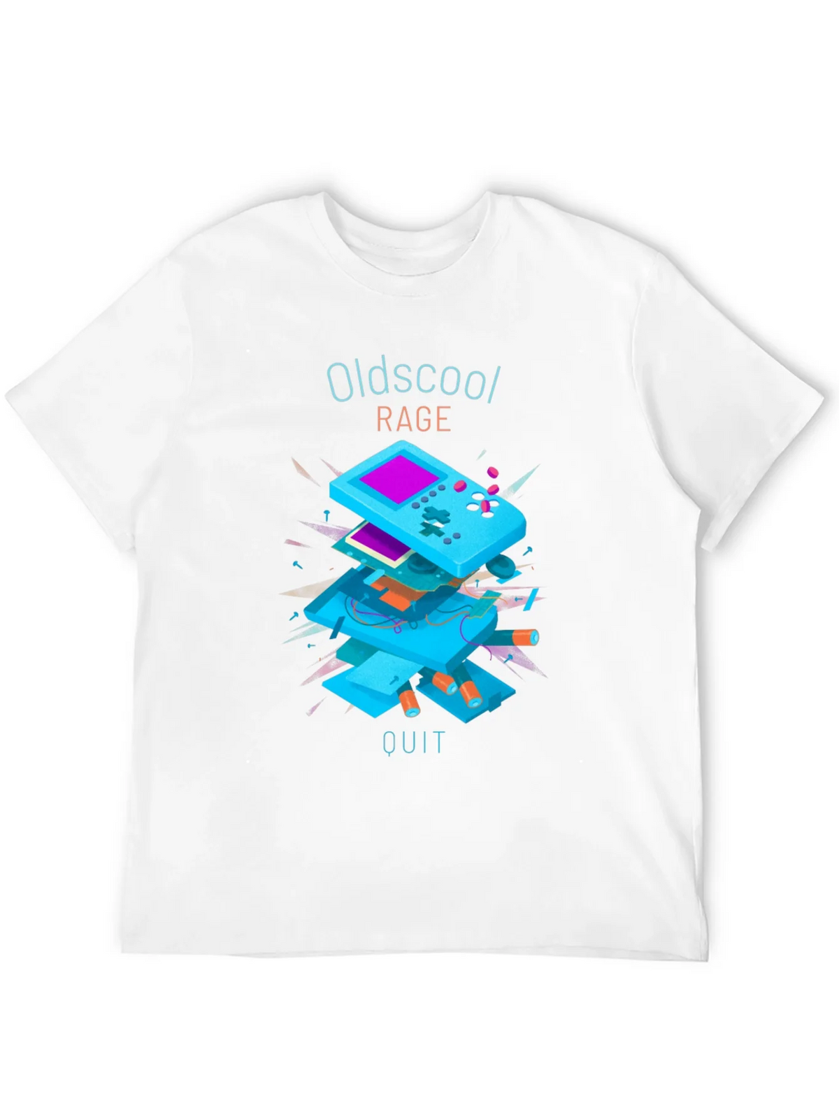 Oldschool Rage Quit T-Shirt - Retro Gamer Style product image 10