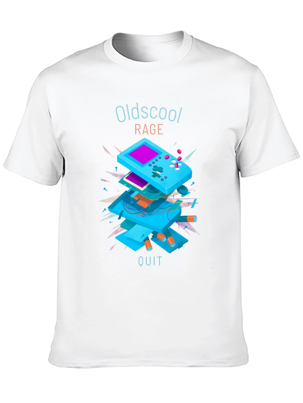 Oldschool Rage Quit T-Shirt - Retro Gamer Style product image 8