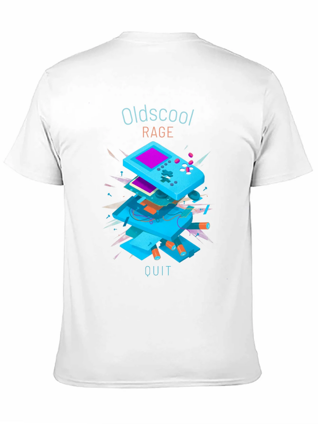Oldschool Rage Quit T-Shirt - Retro Gamer Style product image 9