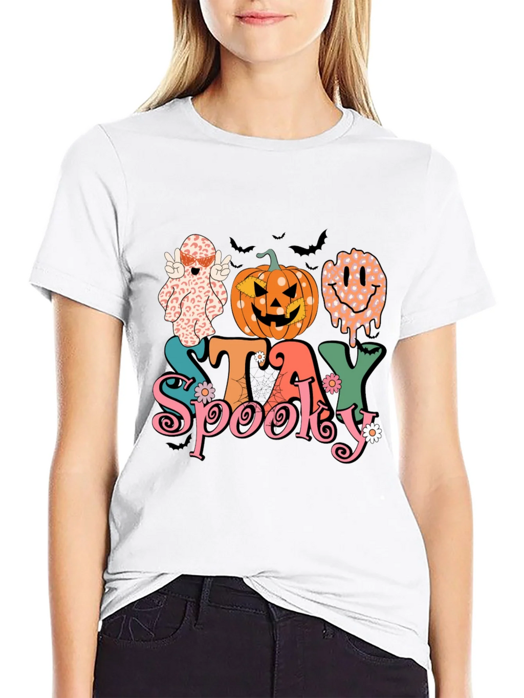 Stay Spooky Halloween Graphic Tee product image 6