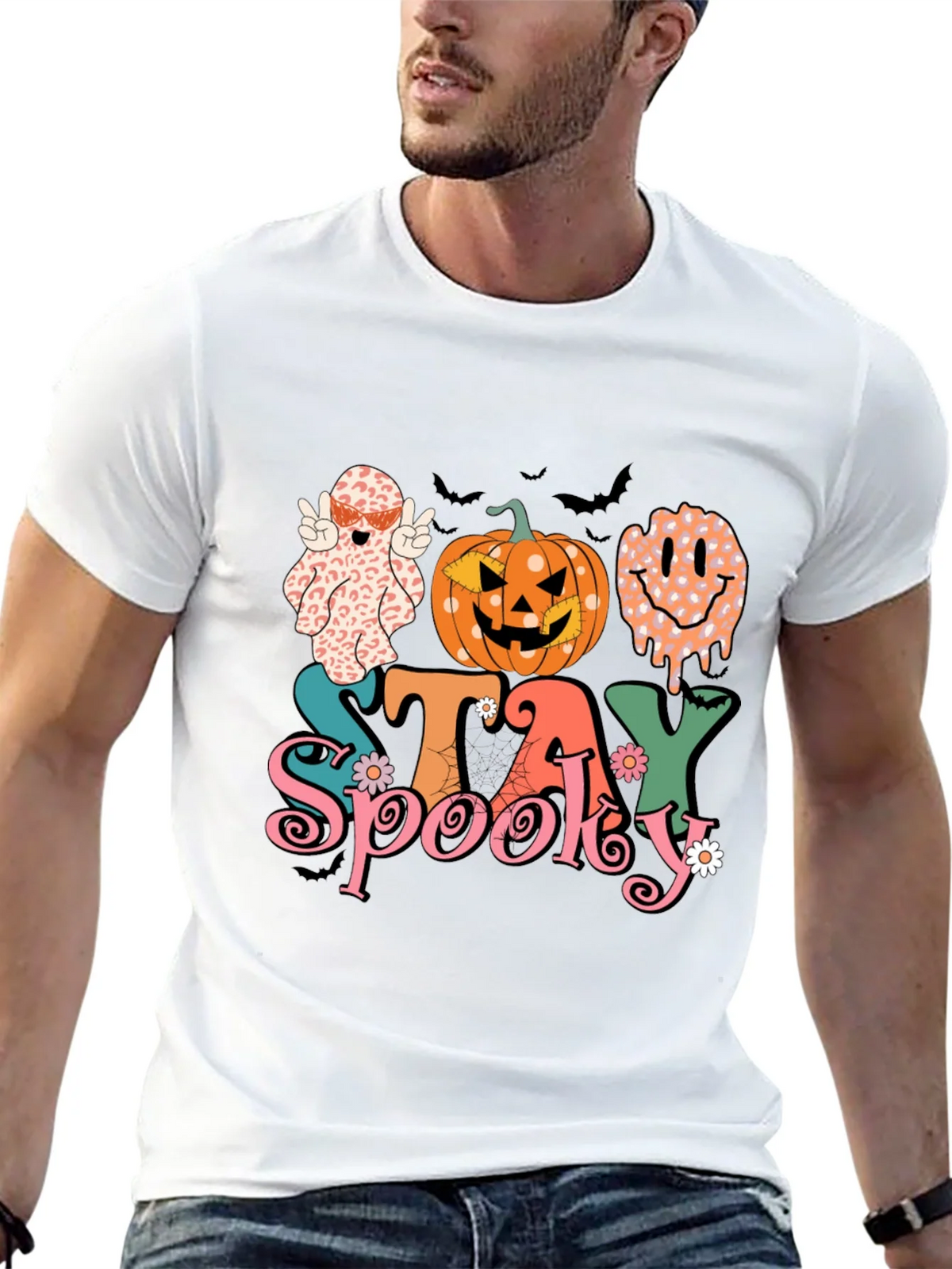 Stay Spooky Halloween Graphic Tee product image 10
