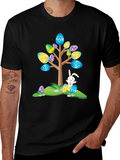 Easter Egg Tree Bunny T-Shirt - Fun Holiday Apparel product image 1