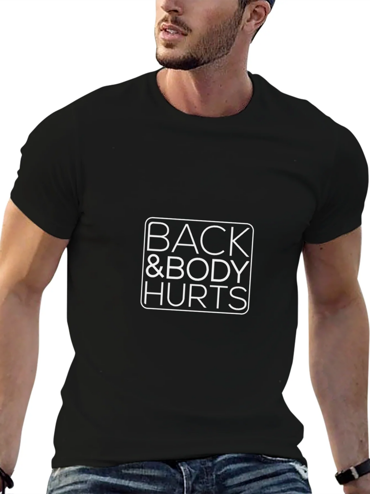 Back & Body Hurts Graphic T-Shirt product image 6