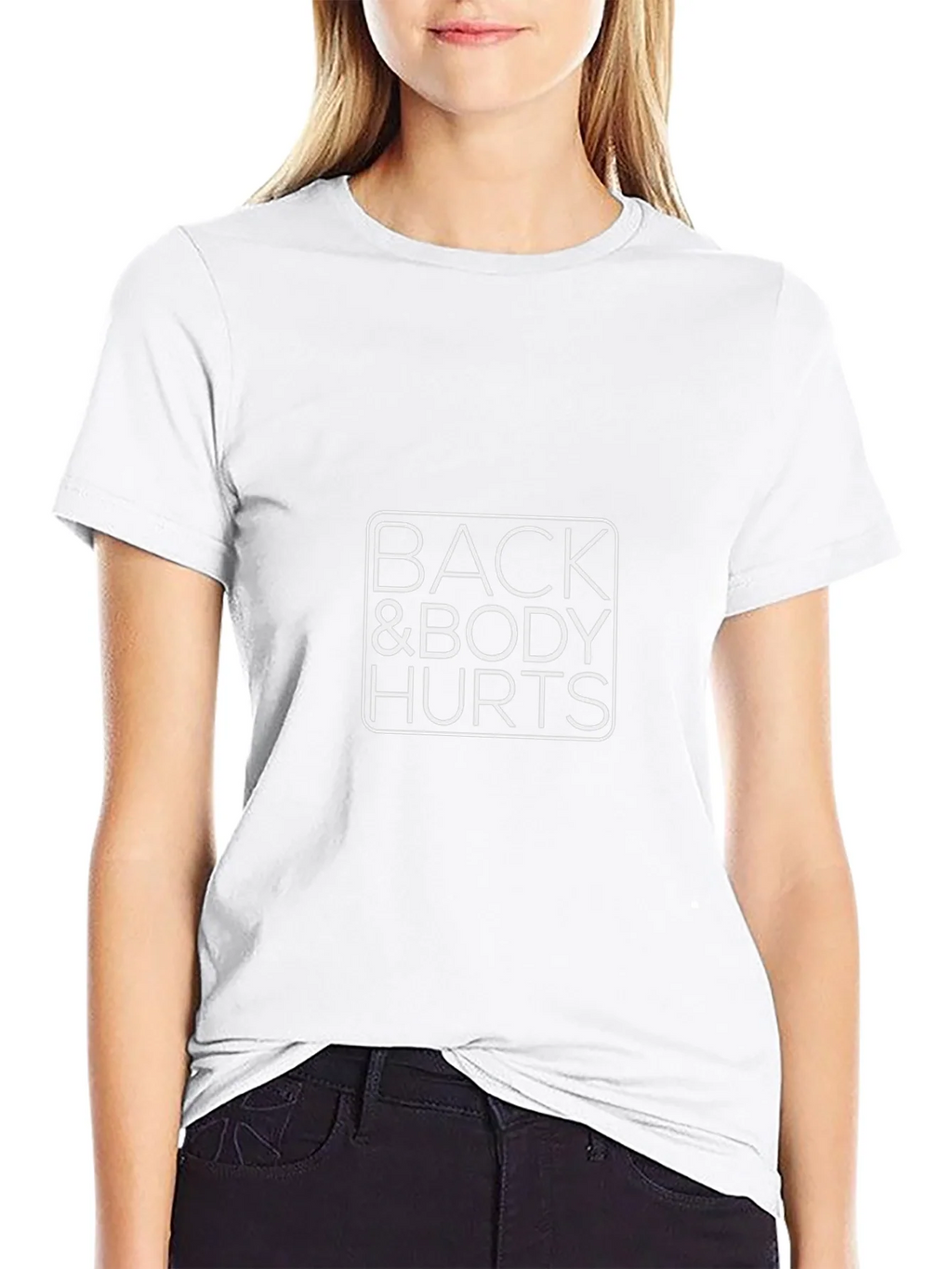 Back & Body Hurts Graphic T-Shirt product image 8