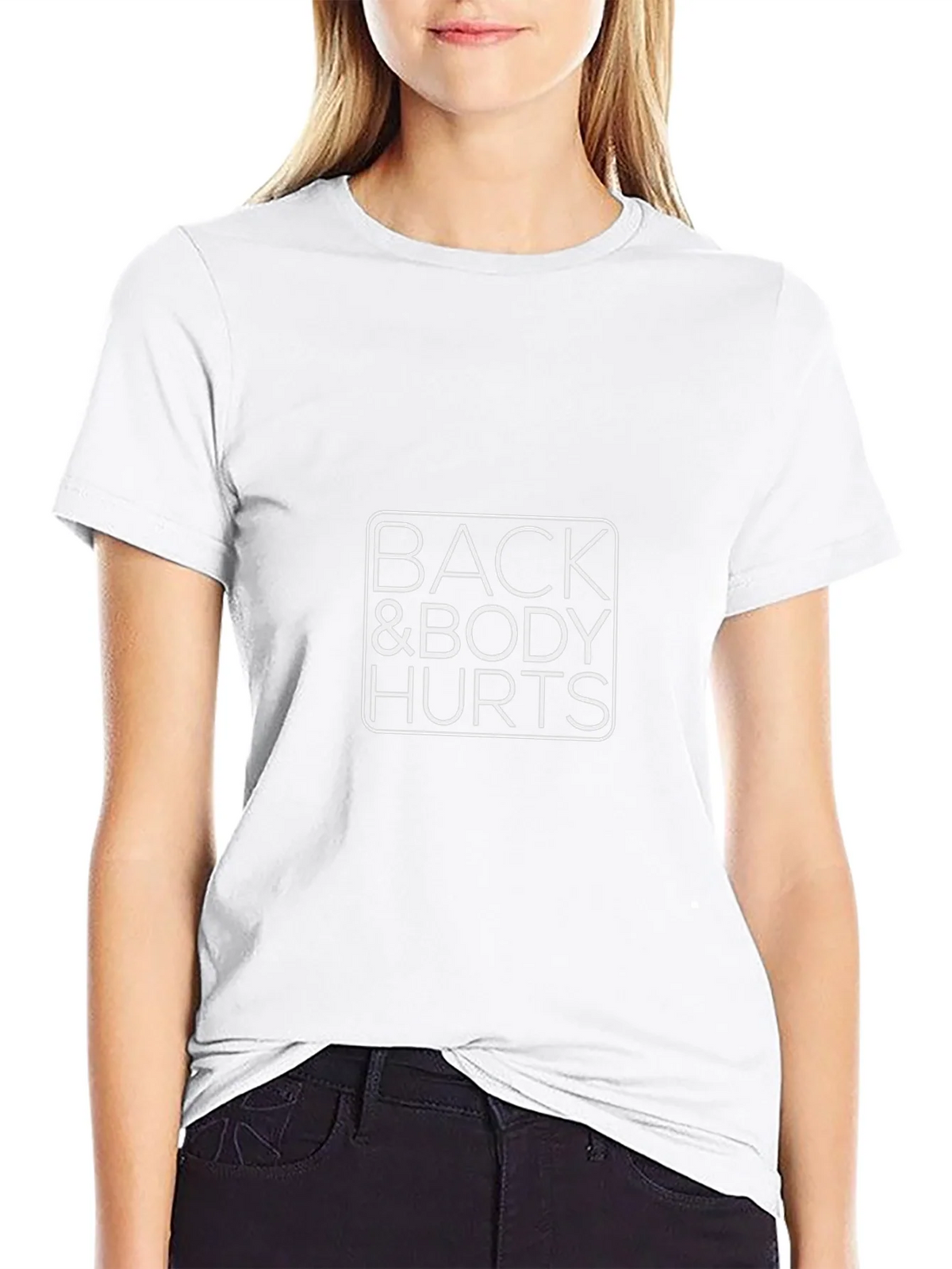 Back & Body Hurts Graphic T-Shirt product image 8