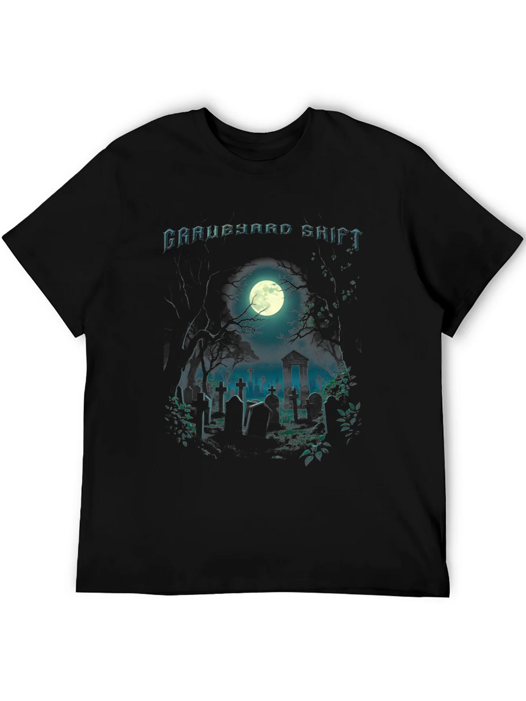 Graveyard Shift Graphic T-Shirt product image 5