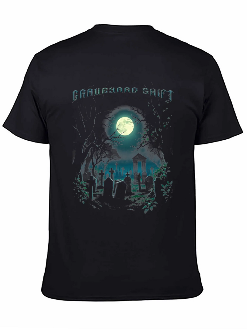 Graveyard Shift Graphic T-Shirt product image 4
