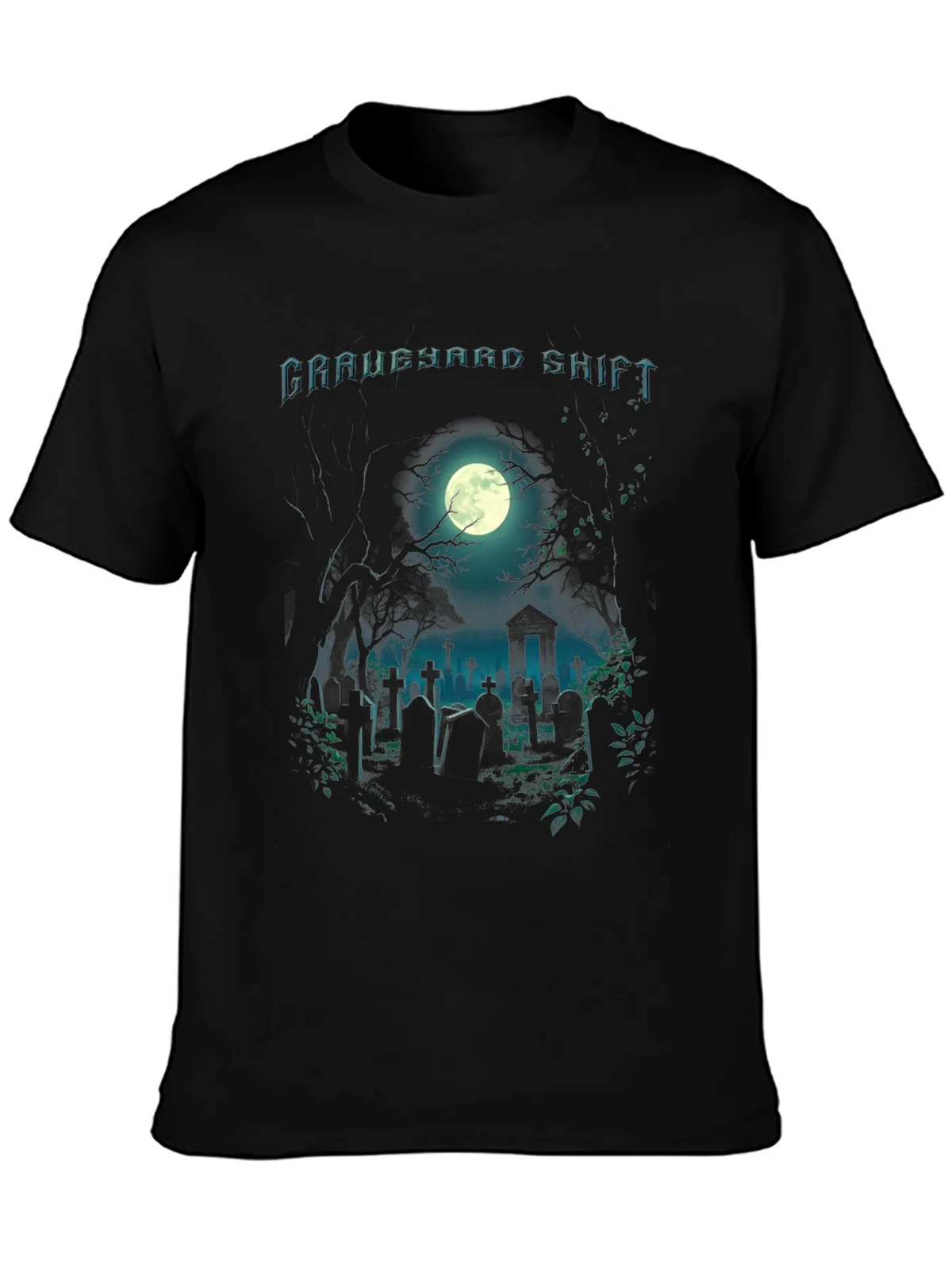 Graveyard Shift Graphic T-Shirt product image 3