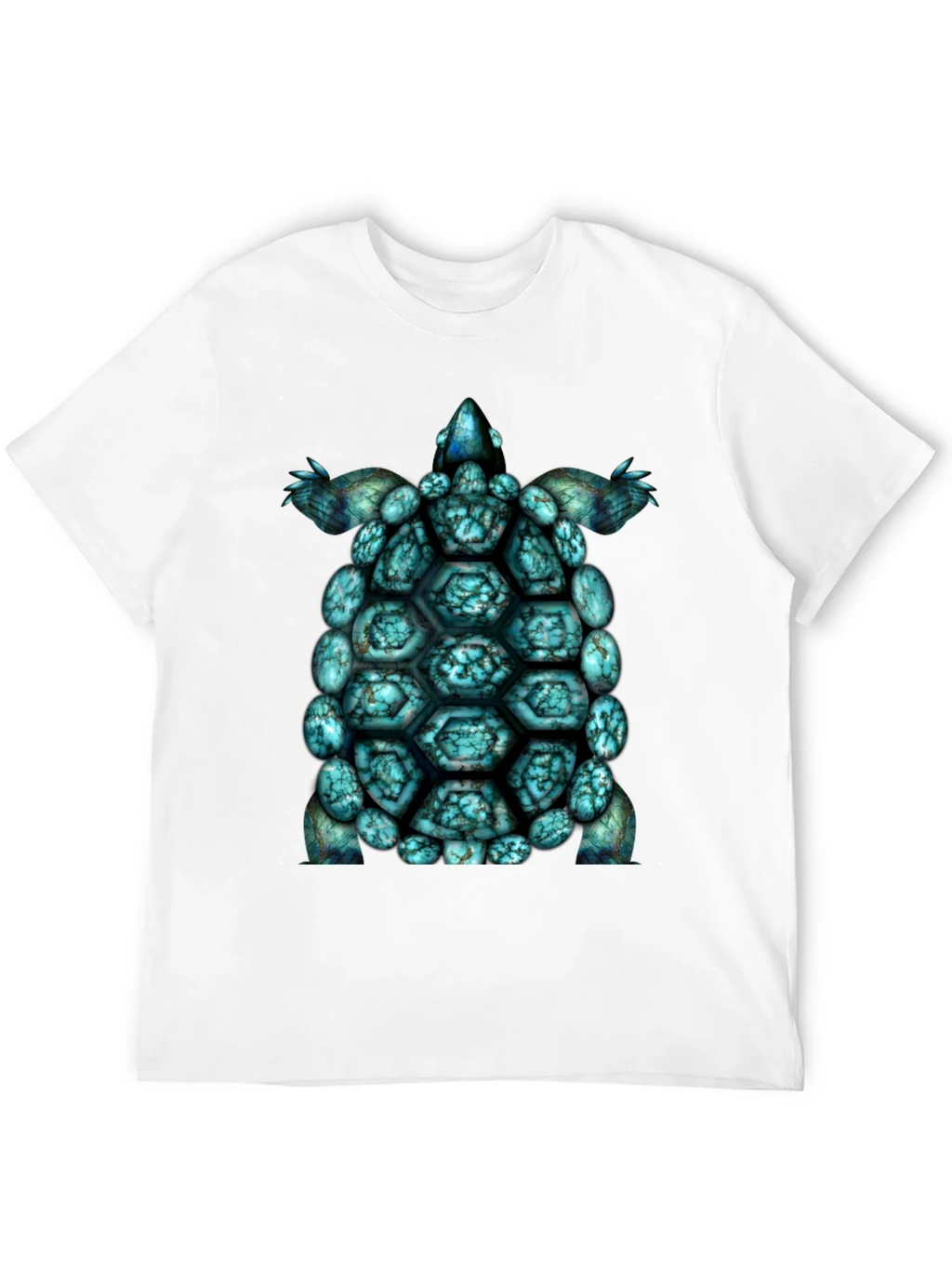 Turtle Shell Graphic Tee - Cool Sea T-Shirt product image 8