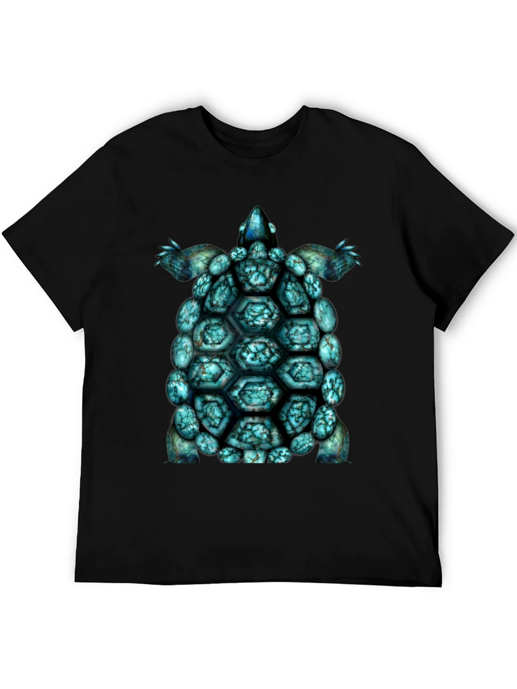 Turtle Shell Graphic Tee - Cool Sea T-Shirt product image 4