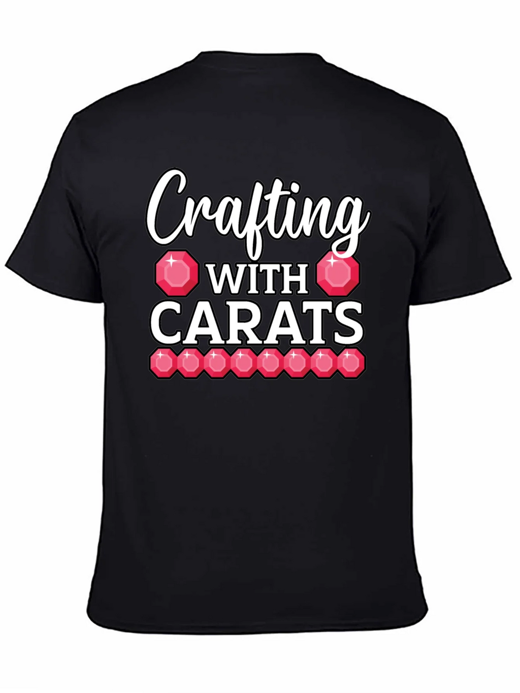 Crafting with Carats Graphic Tee product image 4