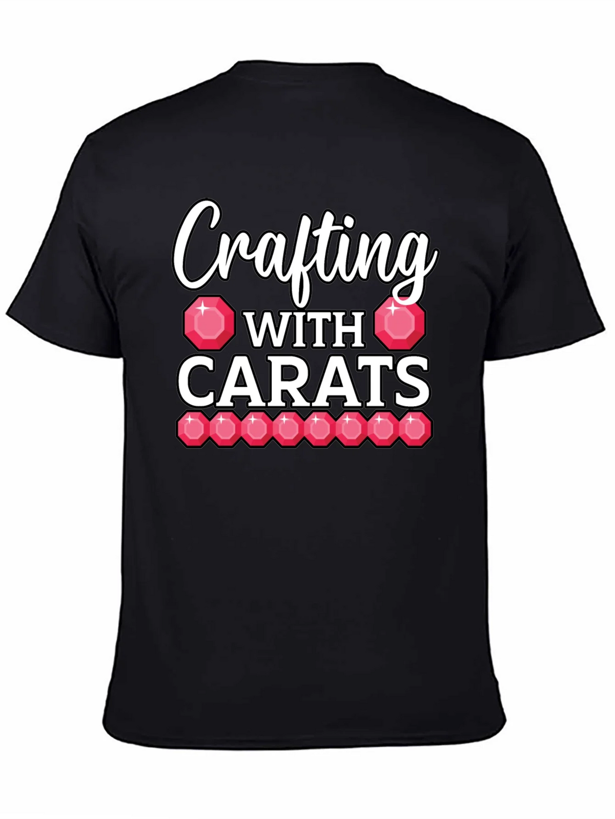 Crafting with Carats Graphic Tee product image 4