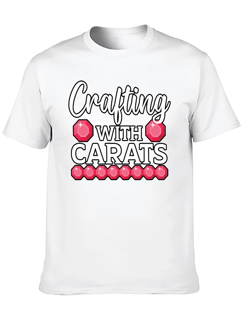 Crafting with Carats Graphic Tee product image 9