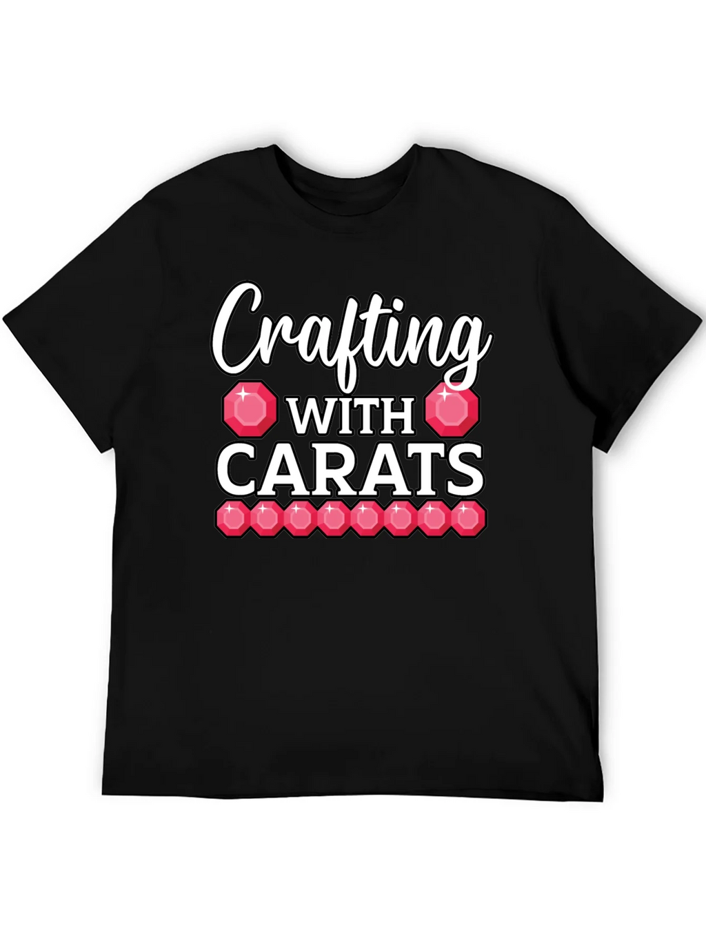 Crafting with Carats Graphic Tee product image 5