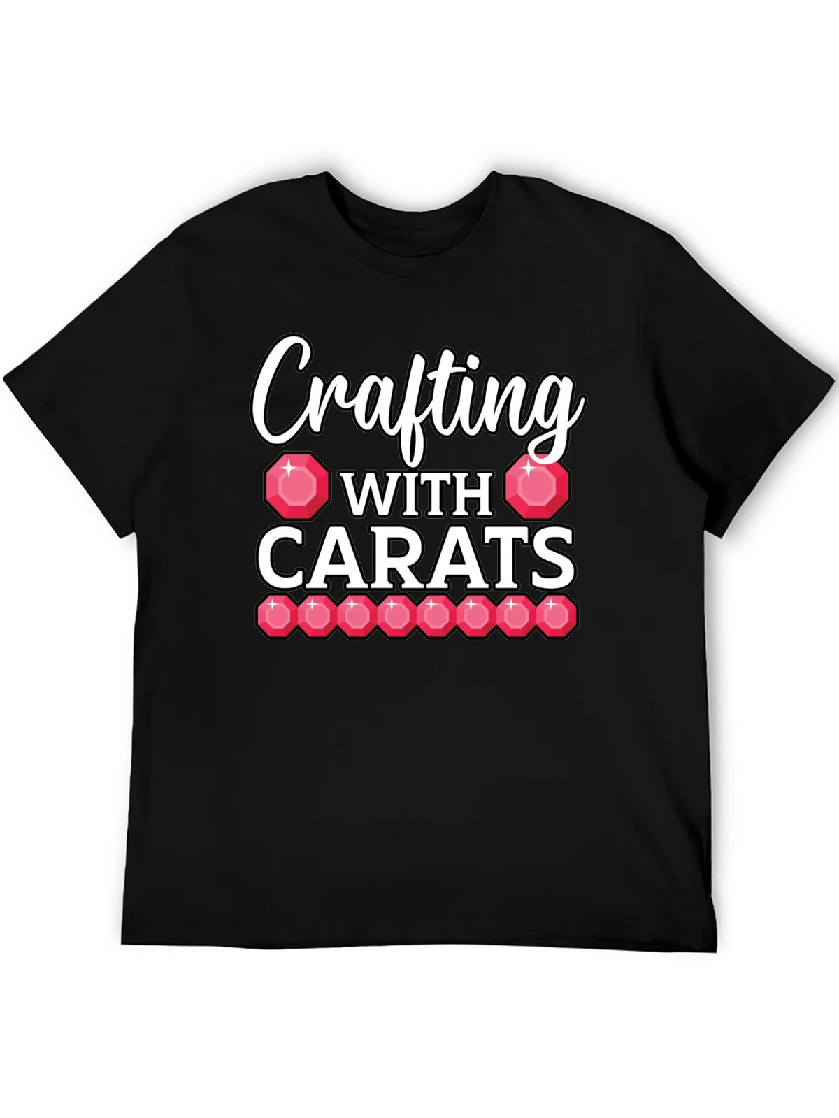 Crafting with Carats Graphic Tee product image 5