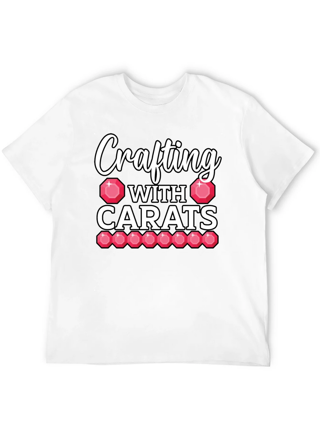 Crafting with Carats Graphic Tee product image 11