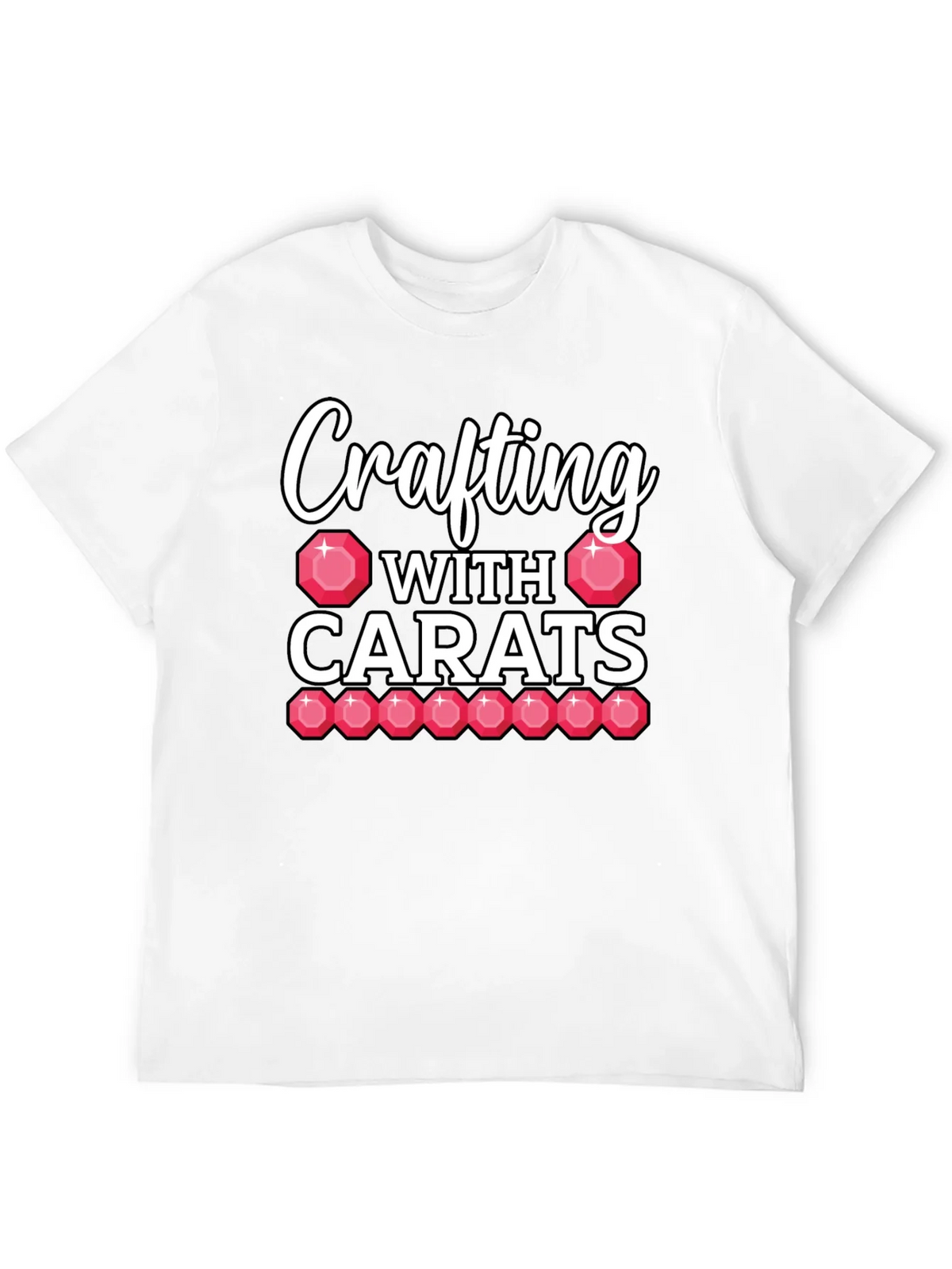 Crafting with Carats Graphic Tee product image 11