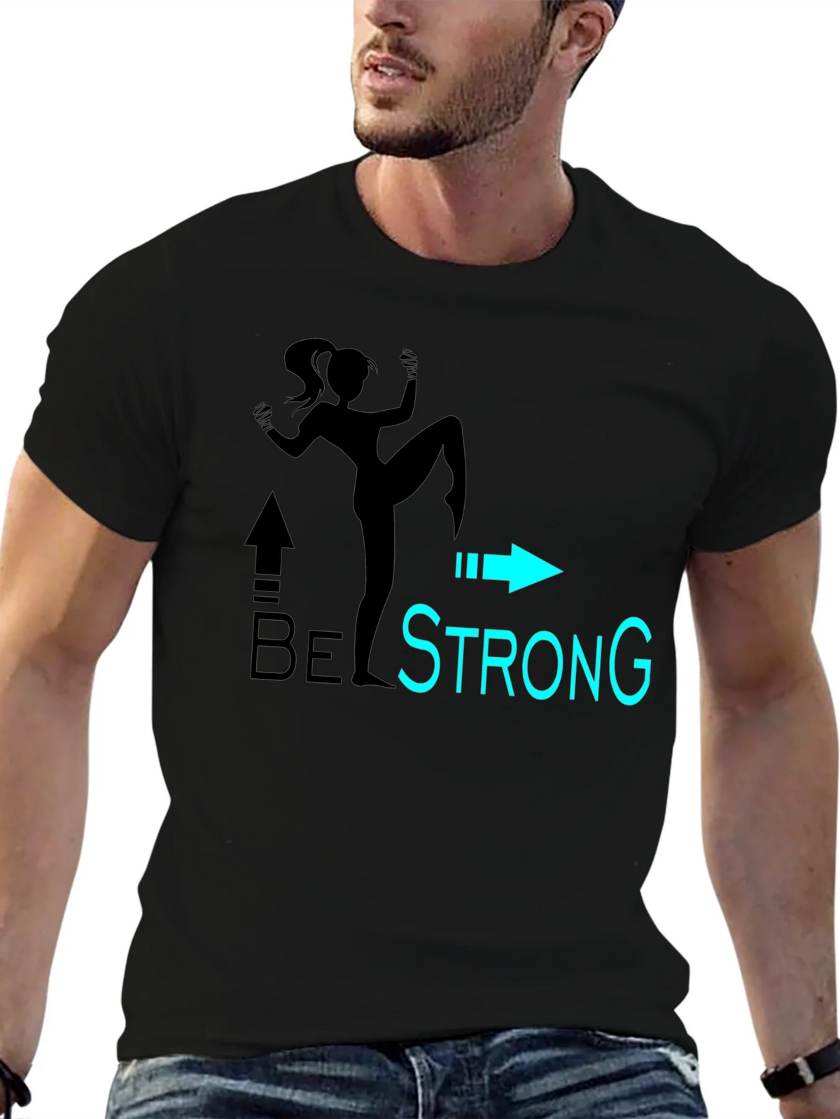 Be Strong Graphic T-Shirt product image 4