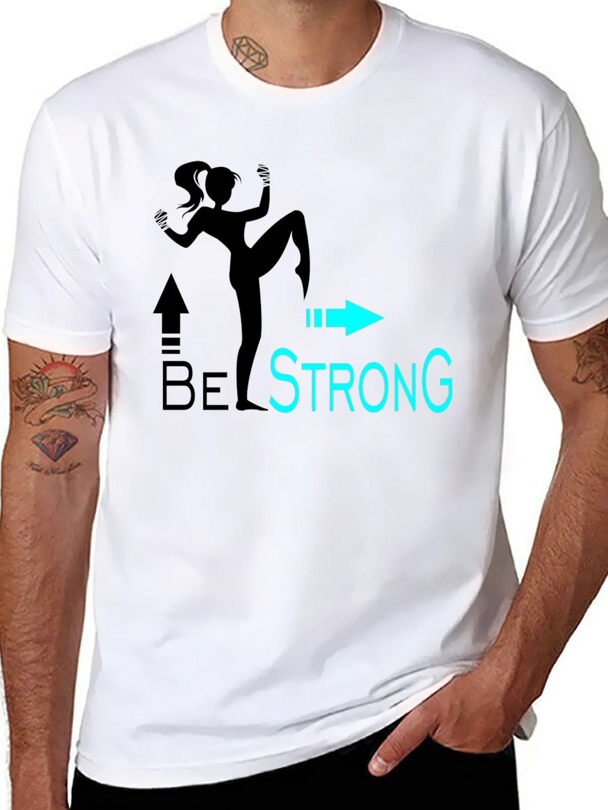 Be Strong Graphic T-Shirt product image 5