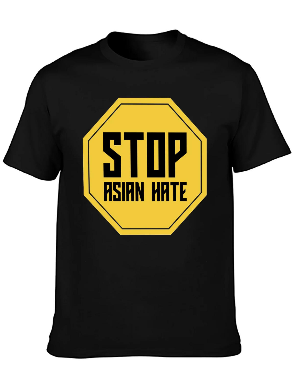 Stop Asian Hate T-Shirt Black product image 3