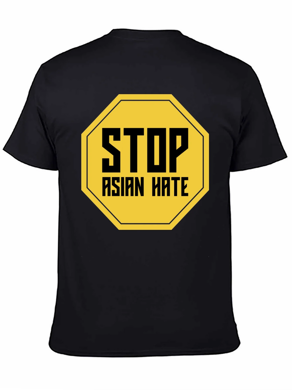 Stop Asian Hate T-Shirt Black product image 4