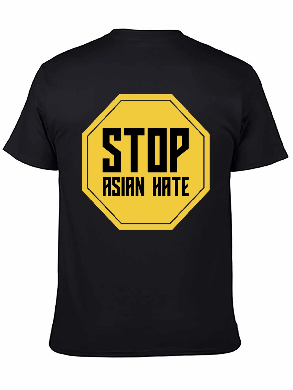 Stop Asian Hate T-Shirt Black product image 4