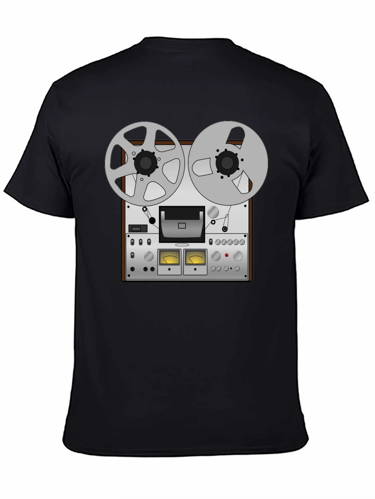 Retro Reel to Tape Recorder Graphic Tee product image 4