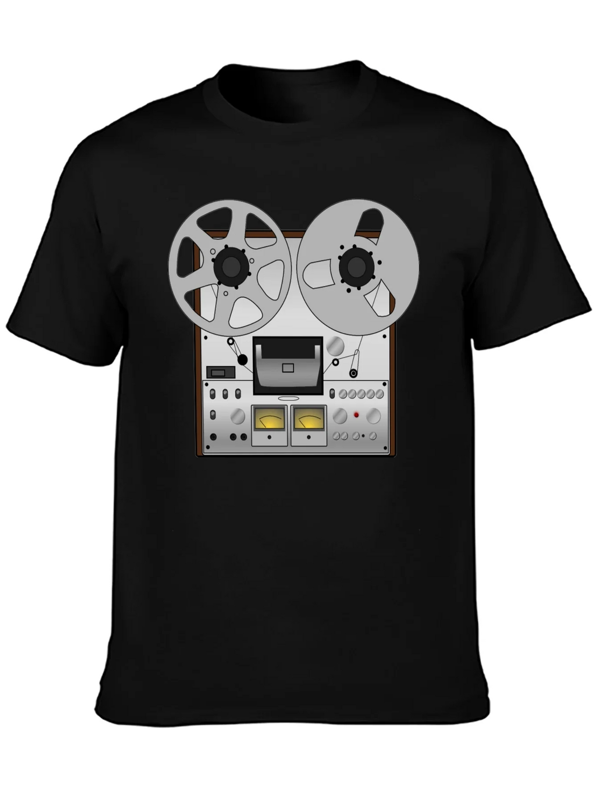 Retro Reel to Tape Recorder Graphic Tee product image 3