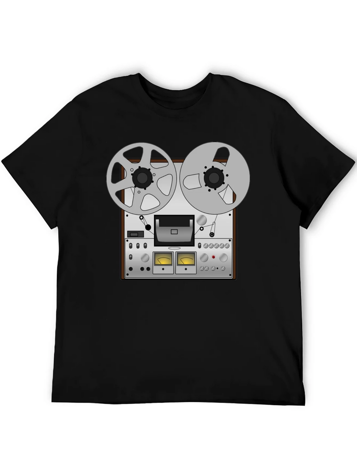 Retro Reel to Tape Recorder Graphic Tee product image 5