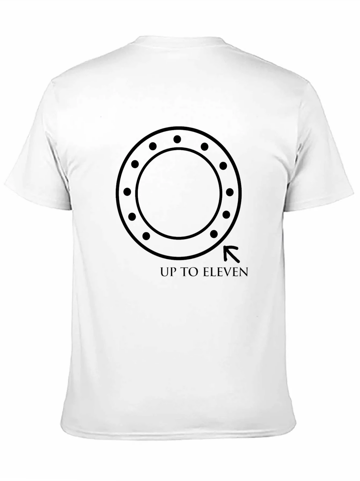 Up To Eleven Black Graphic Tee product image 9