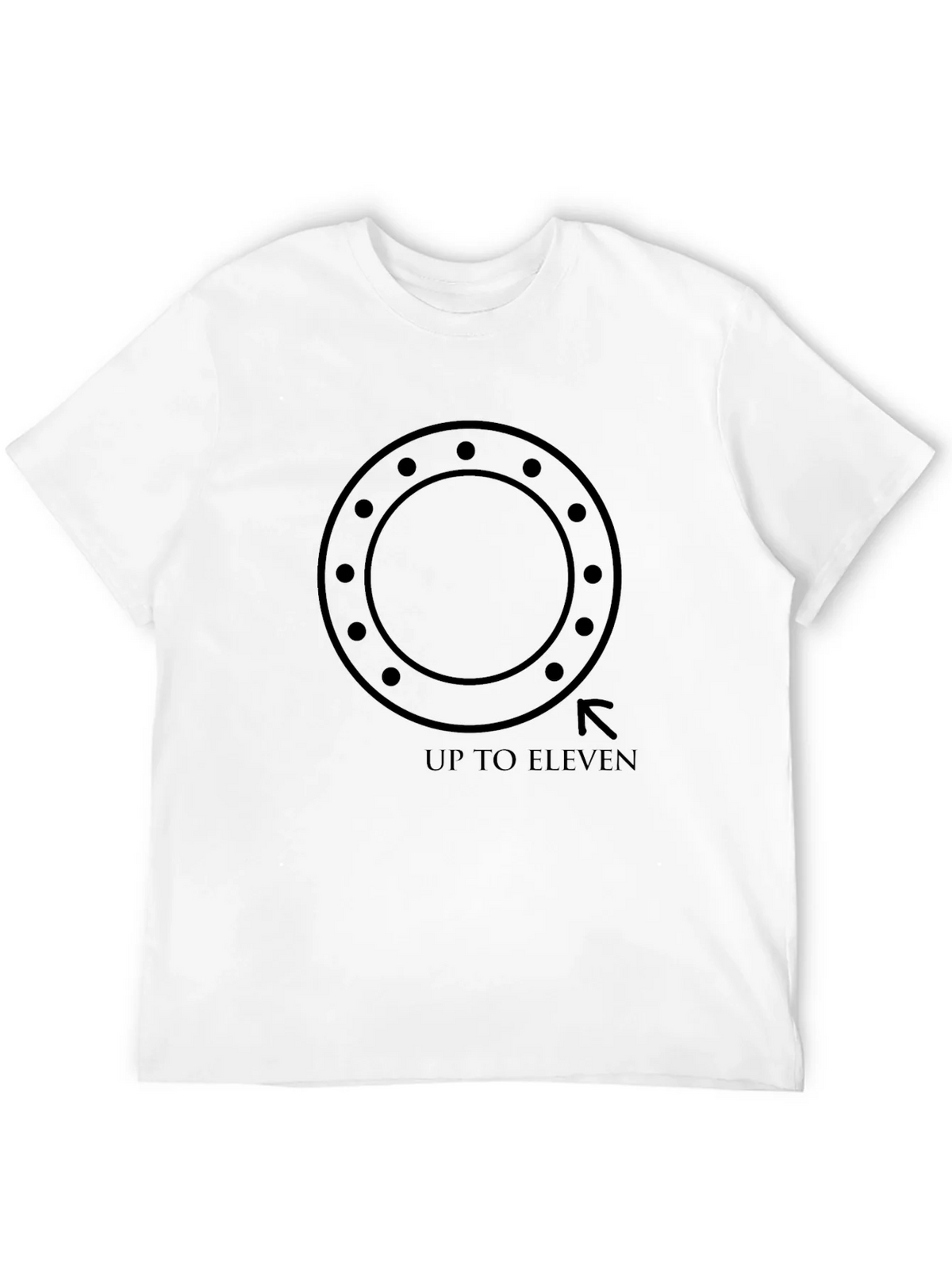 Up To Eleven Black Graphic Tee product image 10