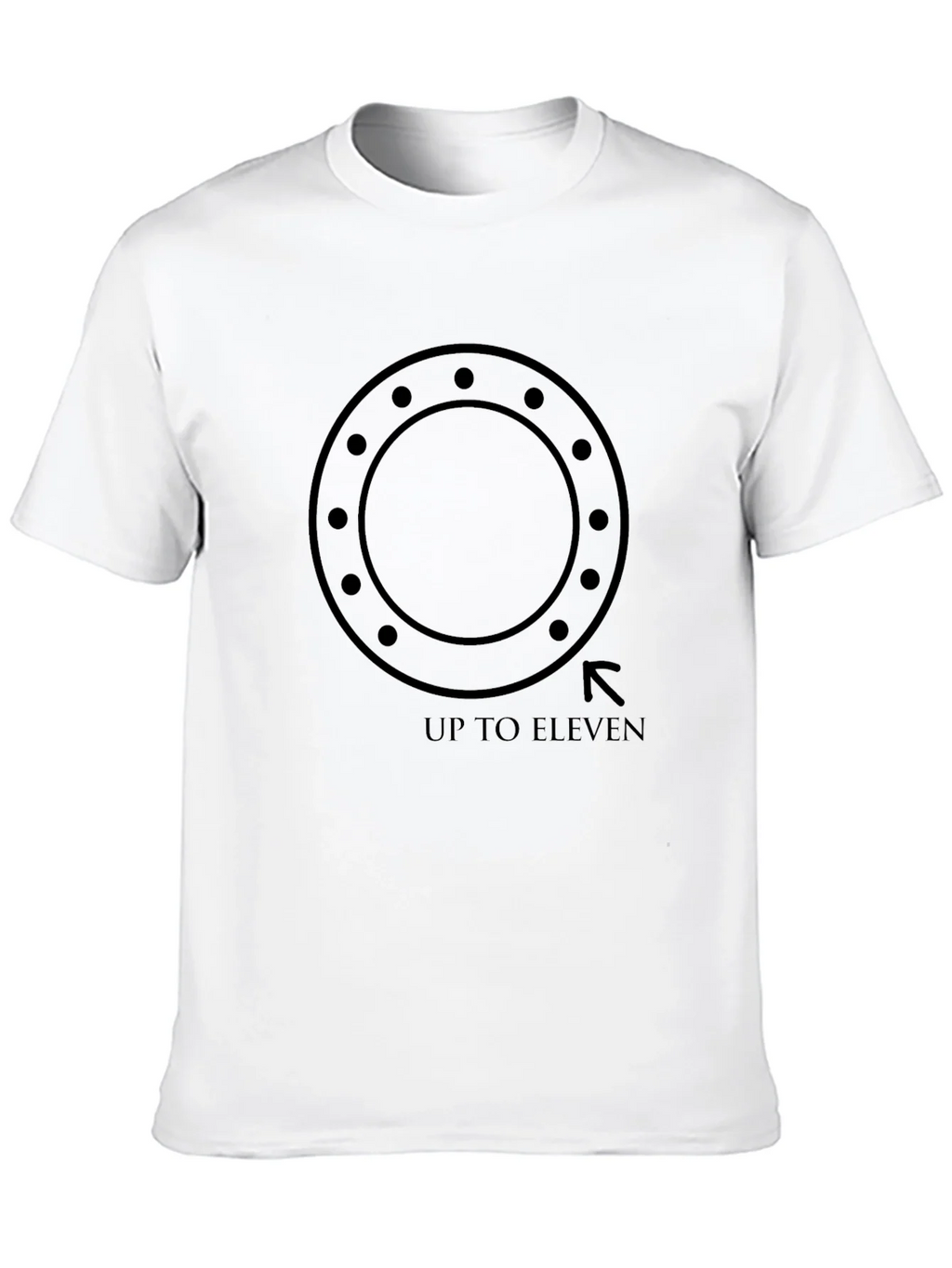 Up To Eleven Black Graphic Tee product image 8