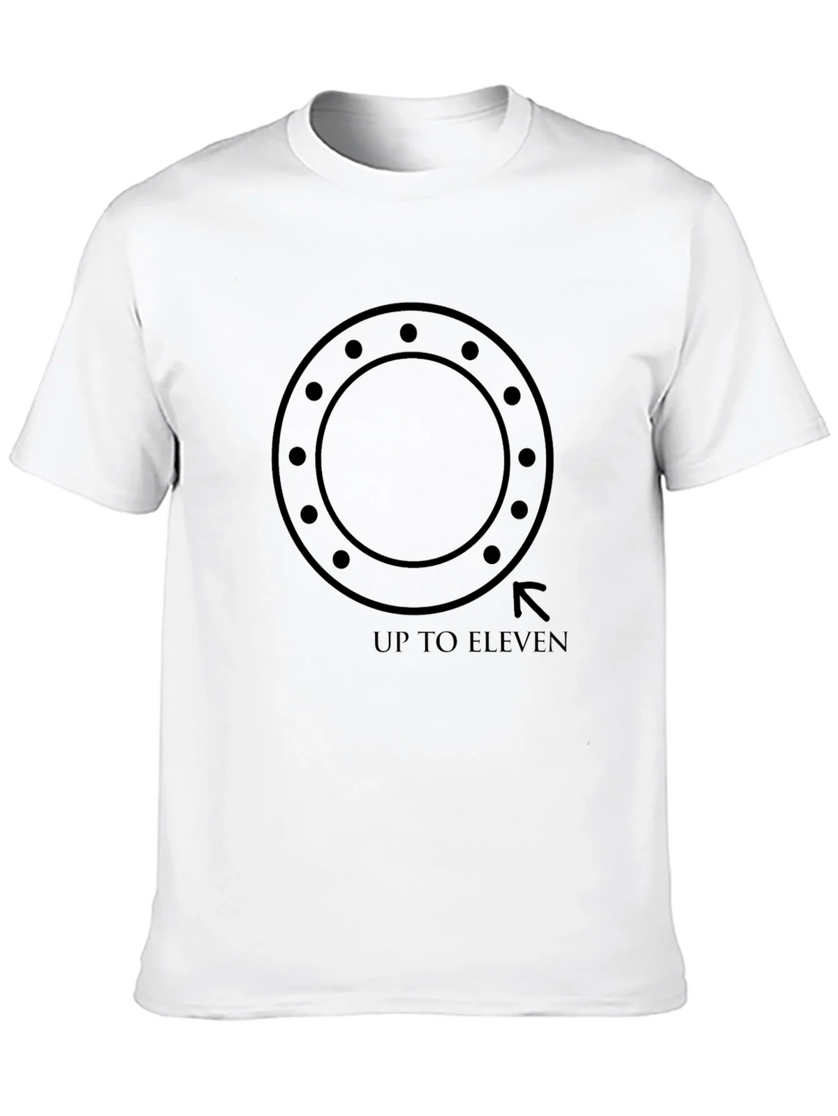 Up To Eleven Black Graphic Tee product image 8