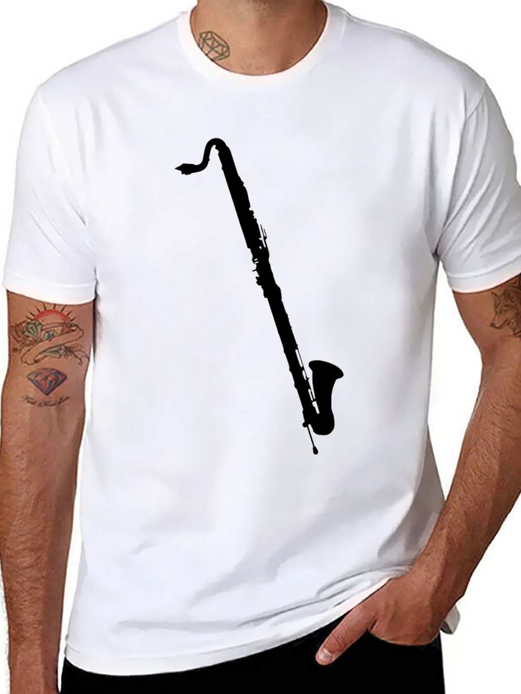 Black Bass Clarinet T-Shirt product image 7