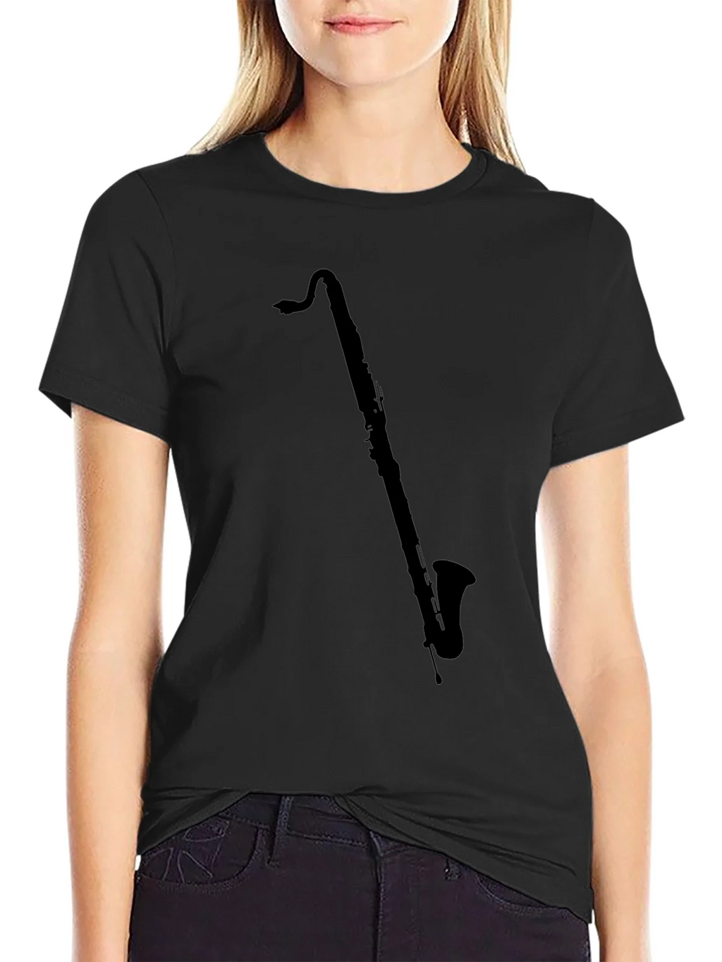 Black Bass Clarinet T-Shirt product image 2