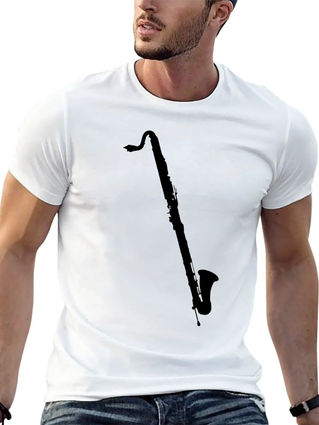 Black Bass Clarinet T-Shirt product image 12
