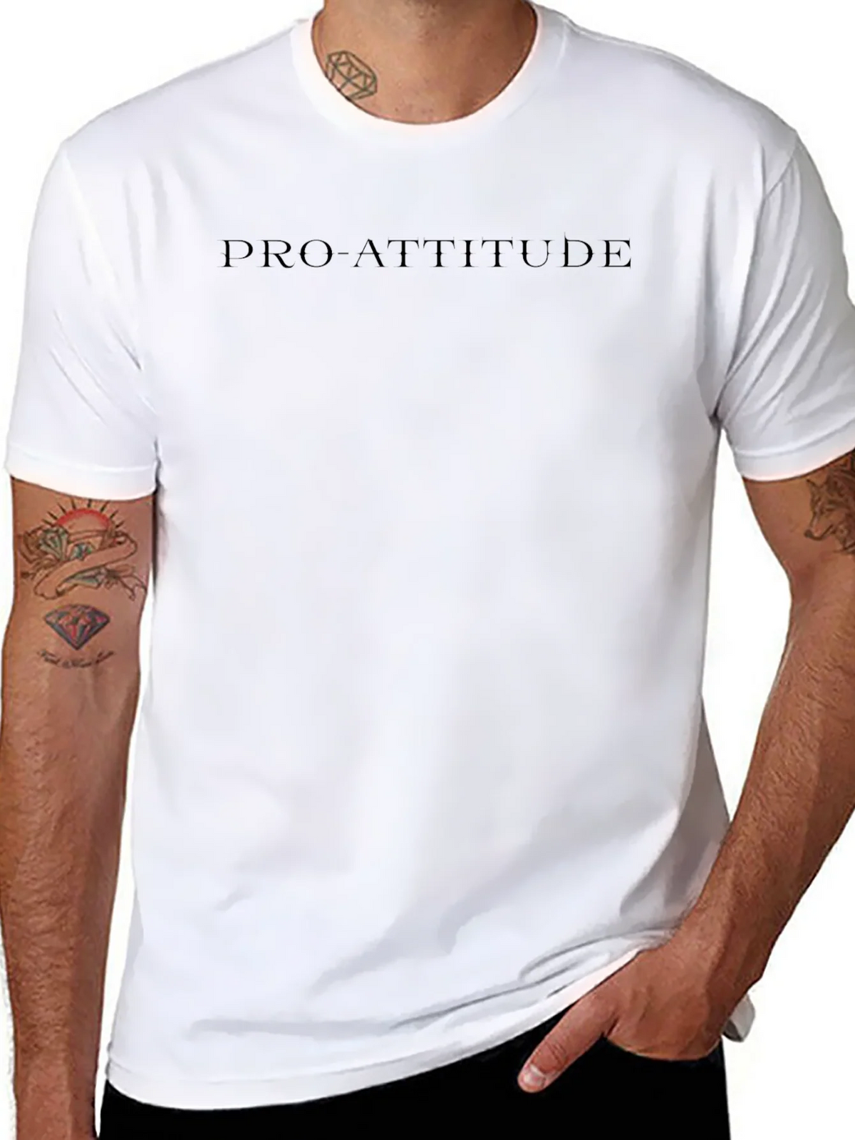 Pro-Attitude Black Short Sleeve T-Shirt product image 7