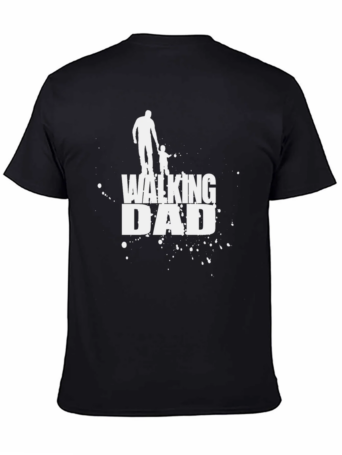 Walking Dad Graphic Tee - Black product image 4