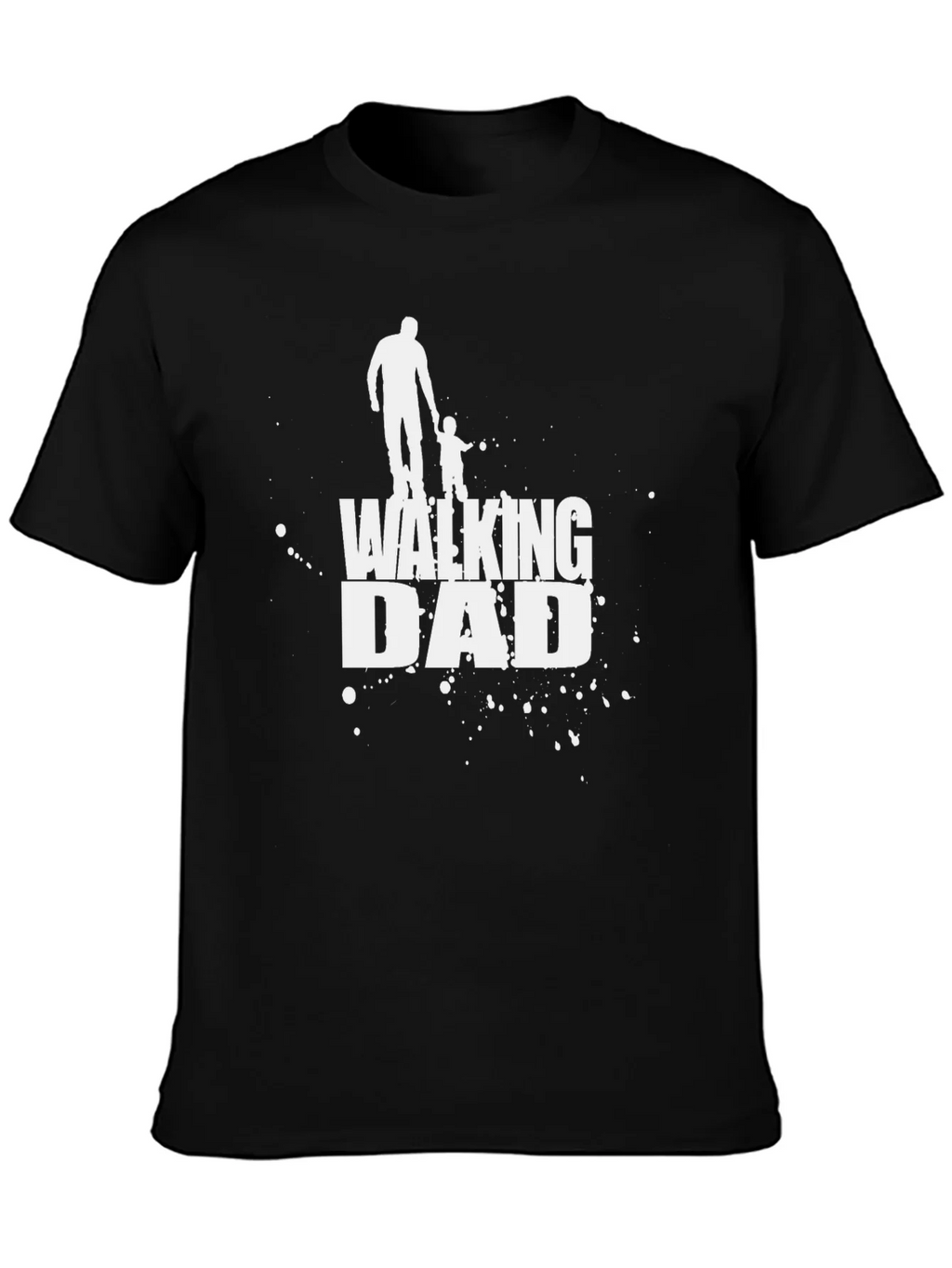 Walking Dad Graphic Tee - Black product image 3