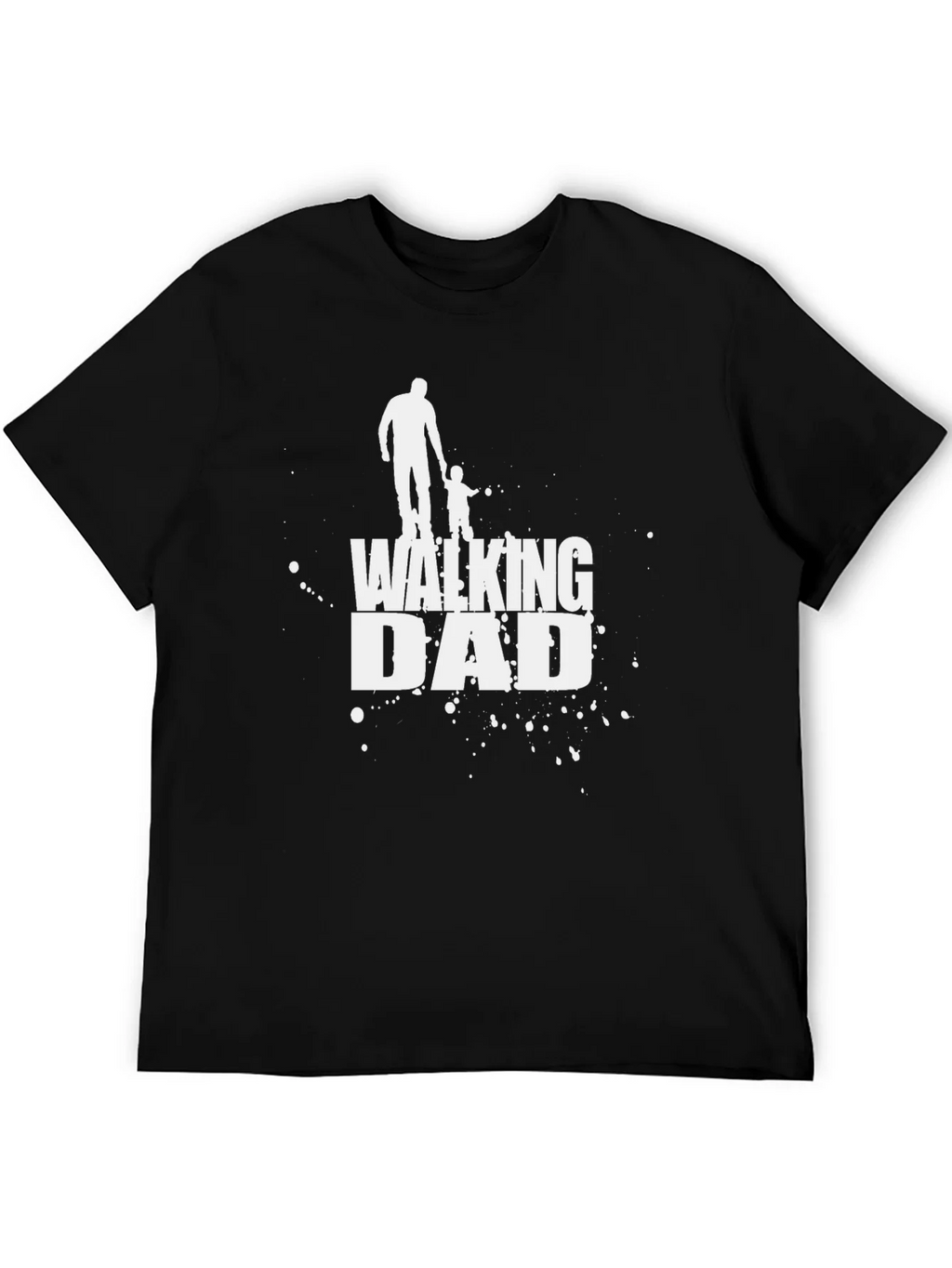 Walking Dad Graphic Tee - Black product image 5